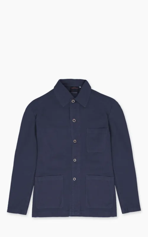 Vetra Workwear Jacket Organic Twill 1G/5C Navy sold by Cultizm