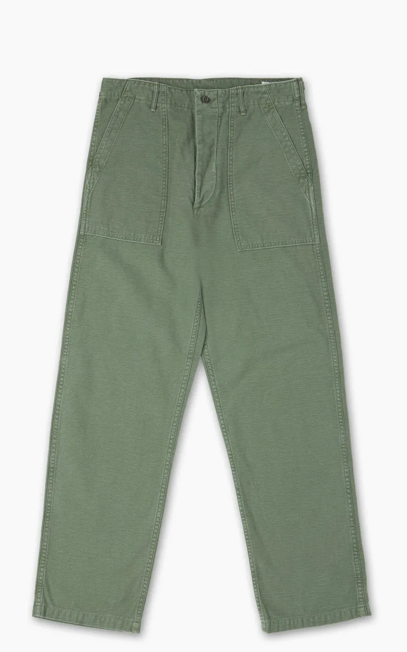 OrSlow US Army Fatigue Pants Regular Used Wash Green sold by Cultizm