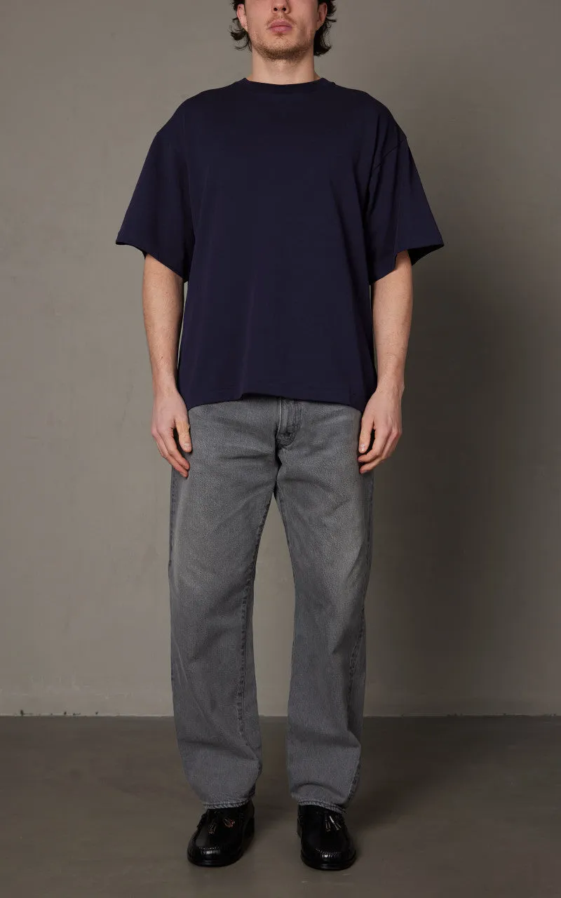 Kaptain Sunshine 5P Zipper Front Denim Pants Black Vintage Wash sold by Cultizm product image thumbnail 2