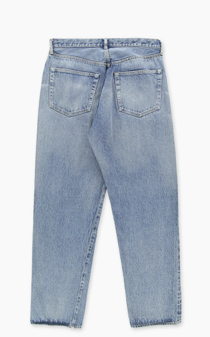 Kaptain Sunshine 5P Zipper Front Denim Pants Indigo Vintage Wash sold by Cultizm product image thumbnail 3