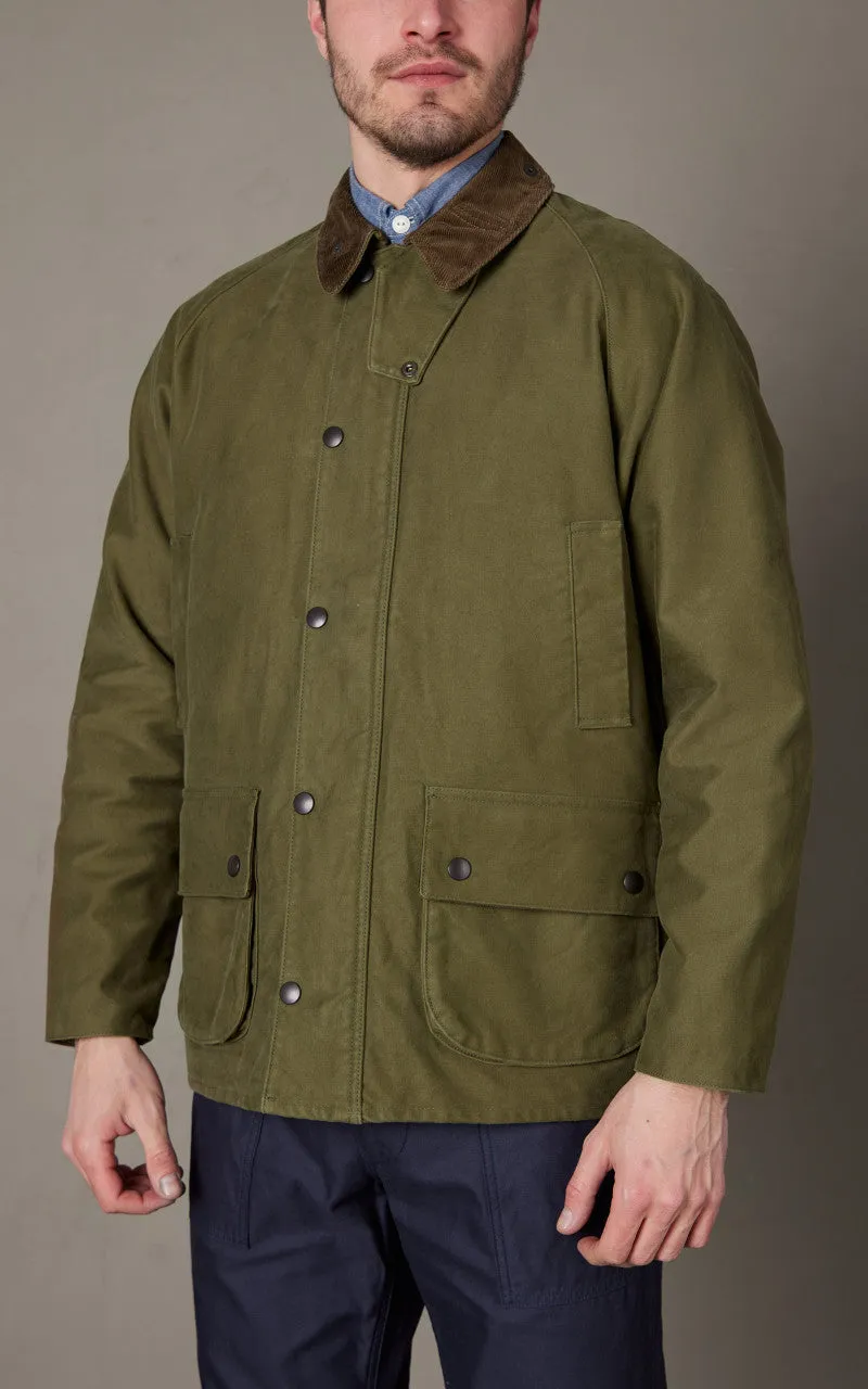 FOB Factory F2361 Moleskin Riding Jacket Olive sold by Cultizm product image thumbnail 3