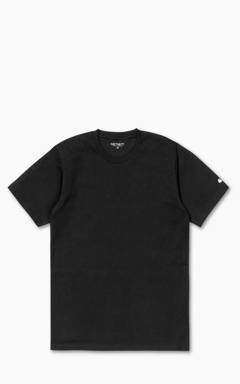 Carhartt WIP S/S Base T-Shirt Black/White sold by Cultizm