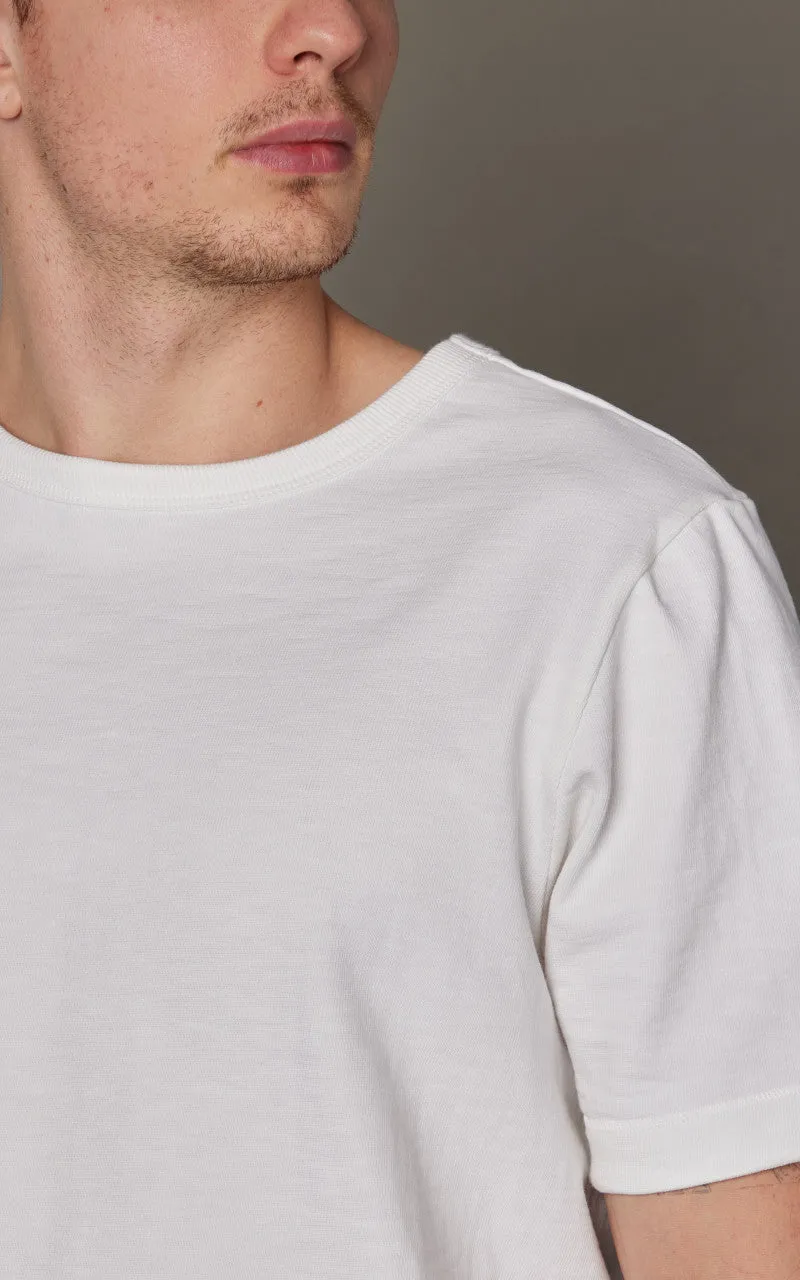 Merz b. Schwanen 2S14 Crew Neck Tee White sold by Cultizm product image thumbnail 4