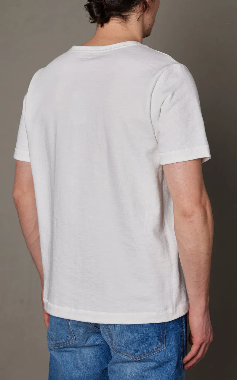 Merz b. Schwanen 2S14 Crew Neck Tee White sold by Cultizm product image thumbnail 5