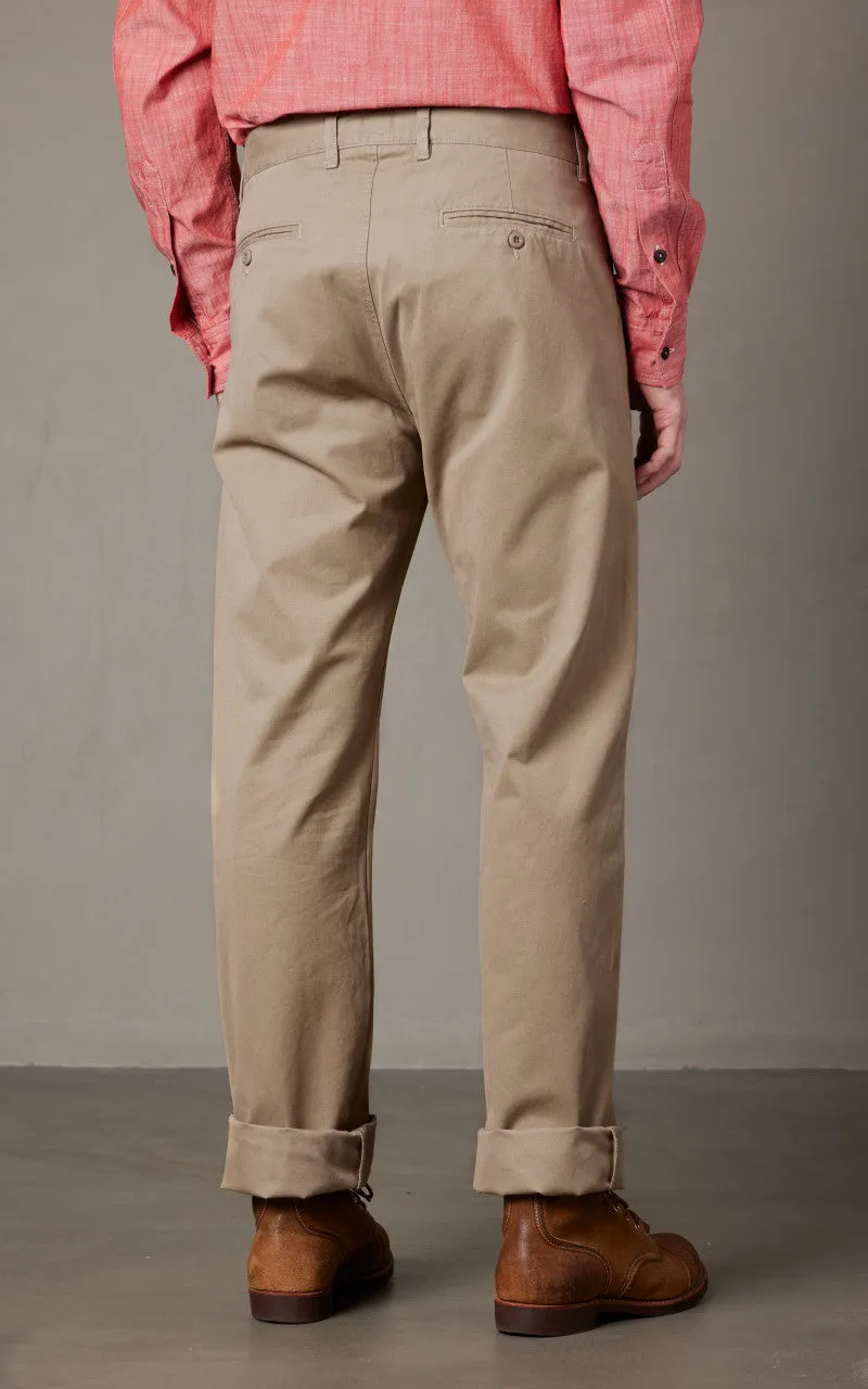 Tellason Chino Pant Triple Twisted Beige sold by Cultizm product image thumbnail 5