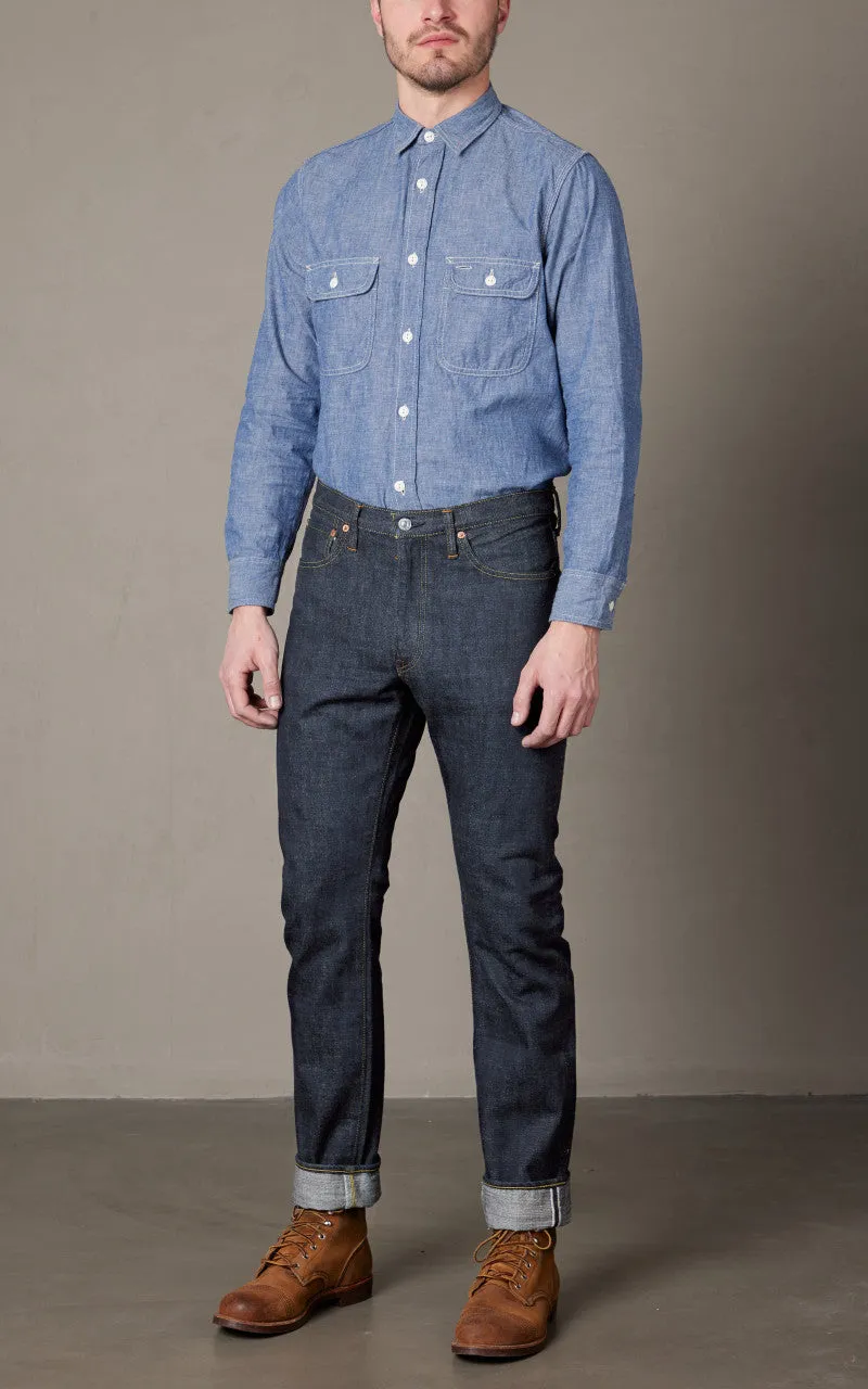 FOB Factory F147 G3 Selvedge Denim 5P Rinsed Indigo sold by Cultizm product image thumbnail 2