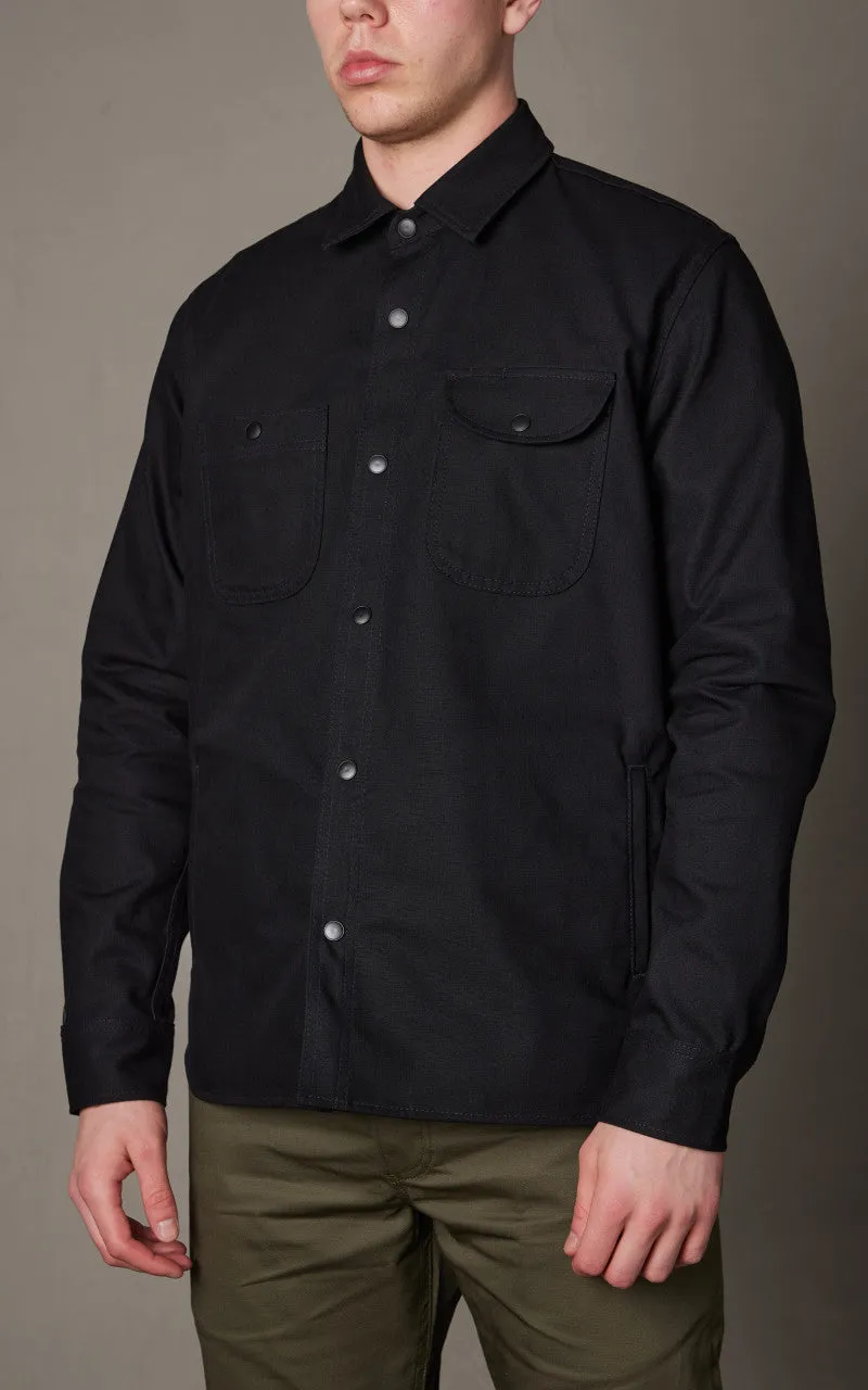 Rogue Territory Service Shirt Selvedge Canvas Black 10oz sold by Cultizm product image thumbnail 4