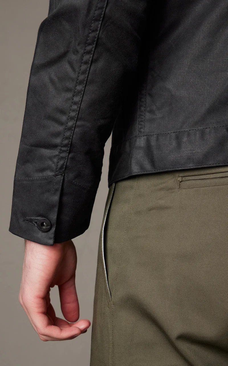 Rogue Territory Supply Jacket Waxed Canvas Ridgeline Black sold by Cultizm product image thumbnail 5