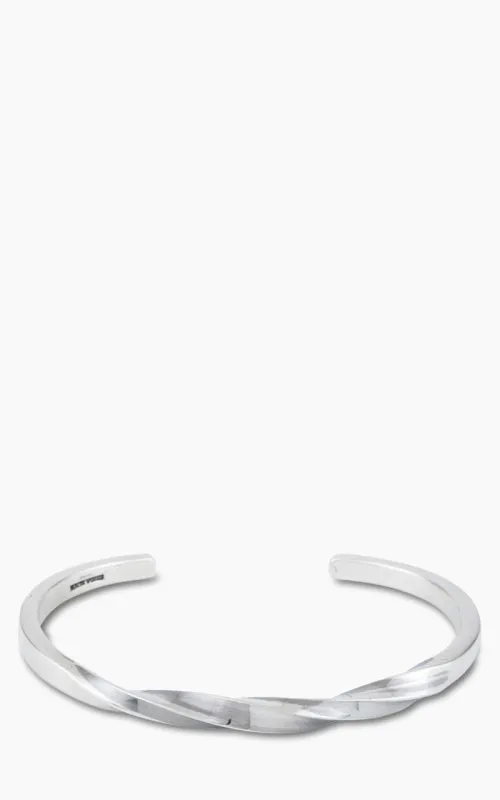 North Works W-307 Twisted Bracelet 900 Silver sold by Cultizm