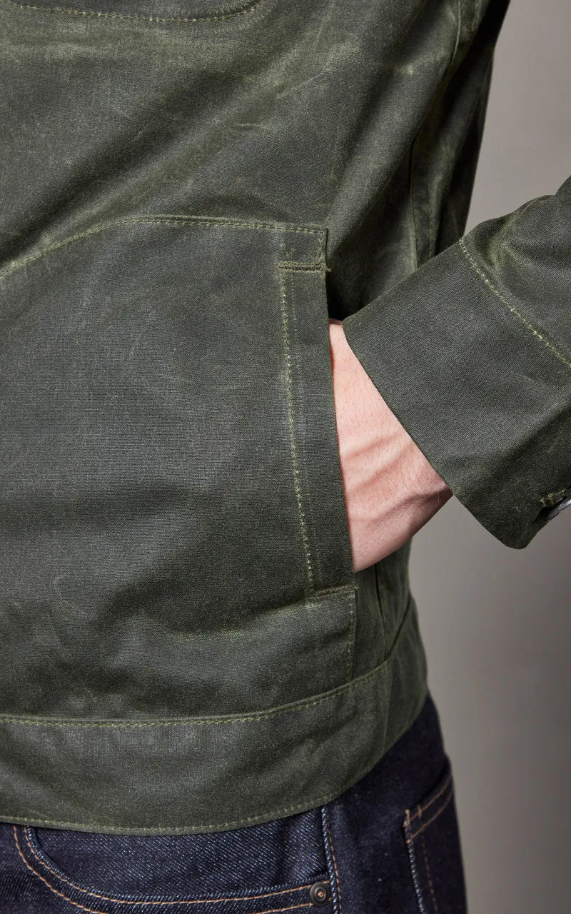 Rogue Territory Supply Jacket Waxed Canvas Ridgeline Olive sold by Cultizm product image thumbnail 4