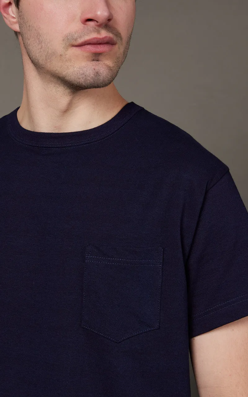 3sixteen Heavyweight Pocket T-Shirt 2 Pack Indigo sold by Cultizm product image thumbnail 5