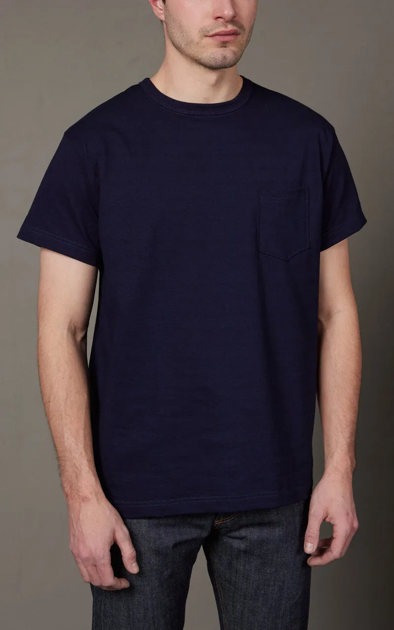 3sixteen Heavyweight Pocket T-Shirt 2 Pack Indigo sold by Cultizm product image thumbnail 3
