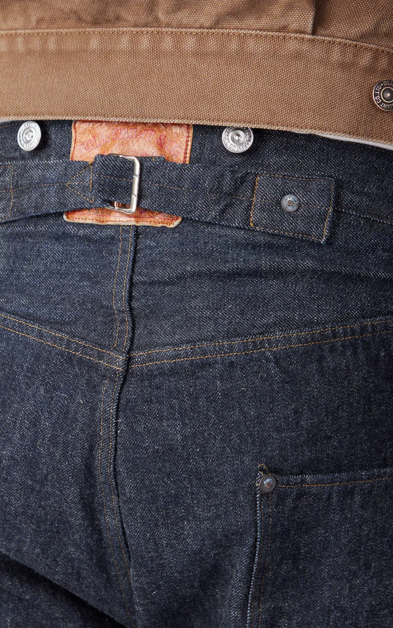 Fullcount 1373W Son Of The Soil Selvedge Denim One Wash Indigo sold by Cultizm product image thumbnail 5