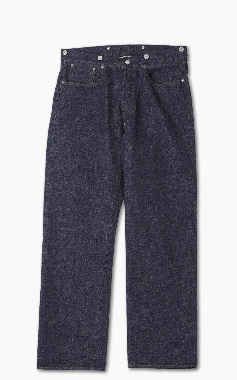 Fullcount 1373W Son Of The Soil Selvedge Denim One Wash Indigo sold by Cultizm