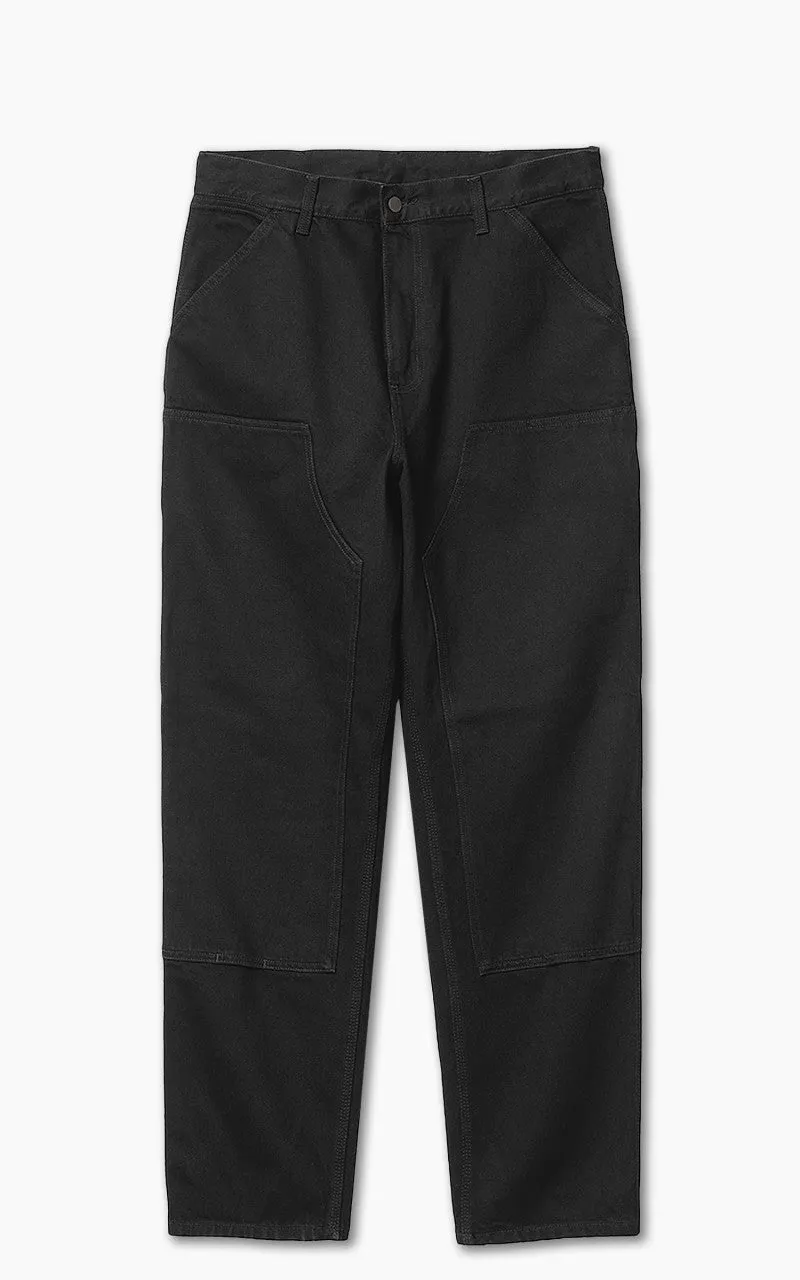 Carhartt WIP Double Knee Pant Smith Denim Rinsed Black sold by Cultizm product image thumbnail 2