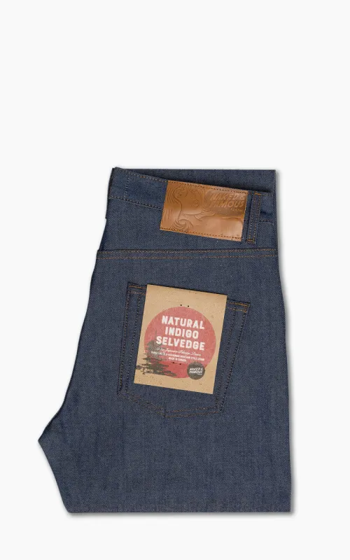 Naked & Famous Denim Easy Guy Natural Indigo Selvedge Raw Blue 12.5oz sold by Cultizm