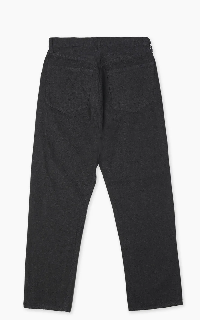 Kaptain Sunshine 5P Zipper Front Denim Pants One Wash Black sold by Cultizm product image thumbnail 4