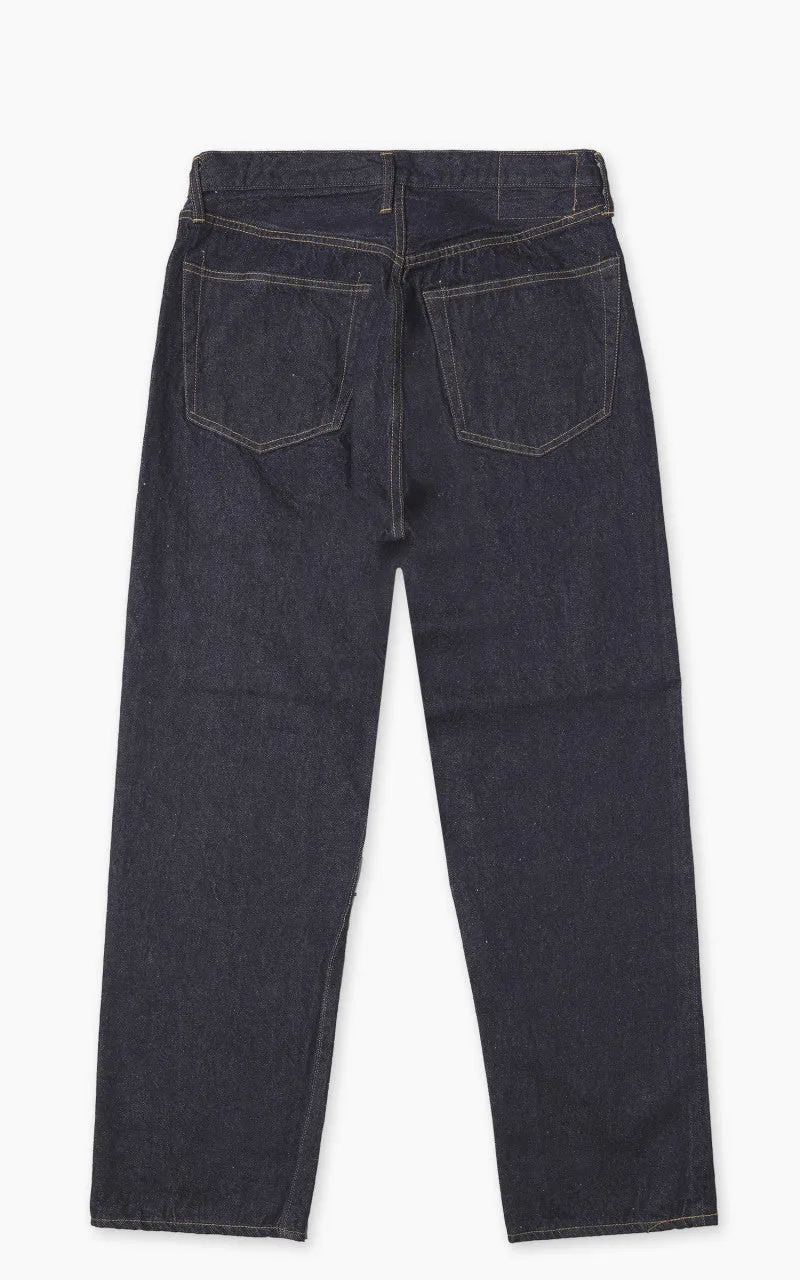 Kaptain Sunshine 5P Zipper Front Denim Pants One Wash Indigo sold by Cultizm product image thumbnail 3