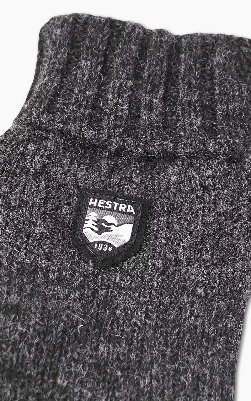 Hestra Basic Wool Glove Charcoal sold by Cultizm product image thumbnail 2
