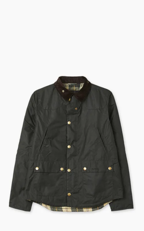 Barbour Reelin Wax Jacket Sage sold by Cultizm