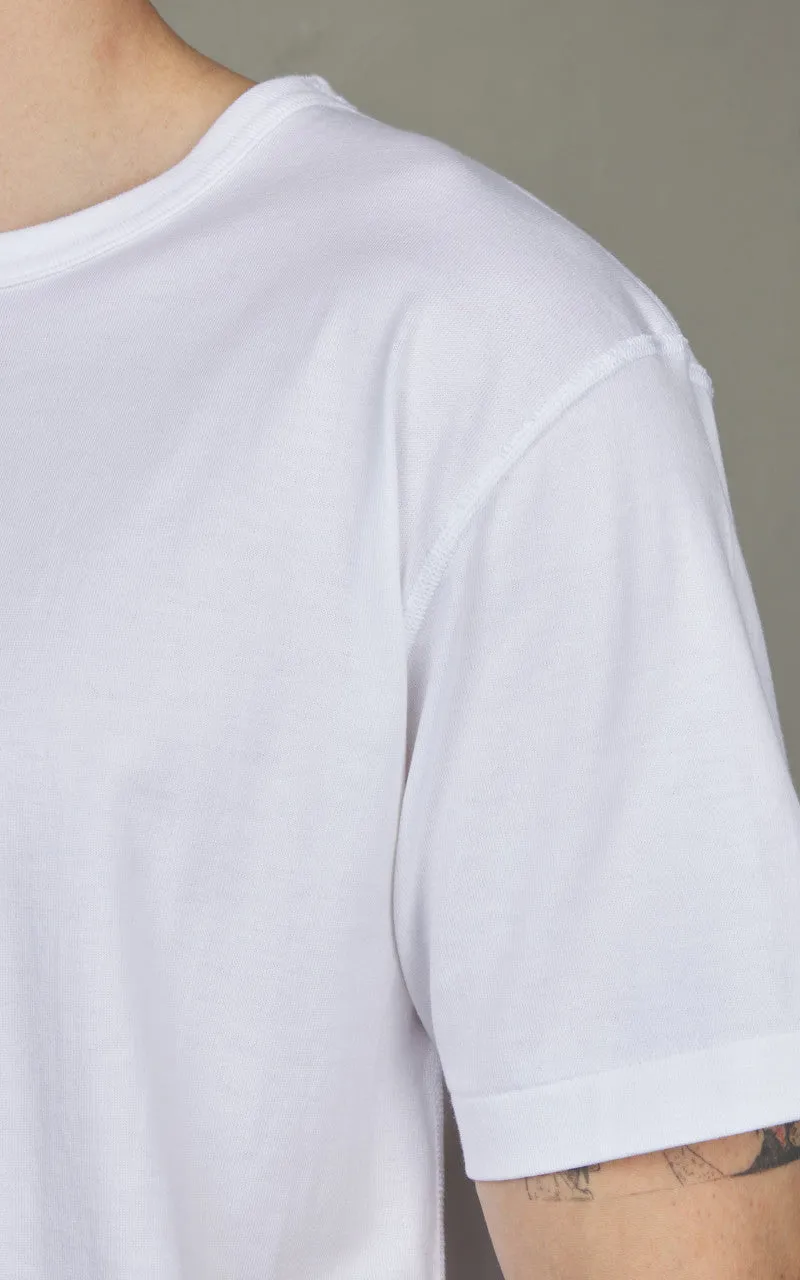 Wonder Looper Ultimate Pima Tsuriami Crewneck T-Shirt White sold by Cultizm product image thumbnail 5