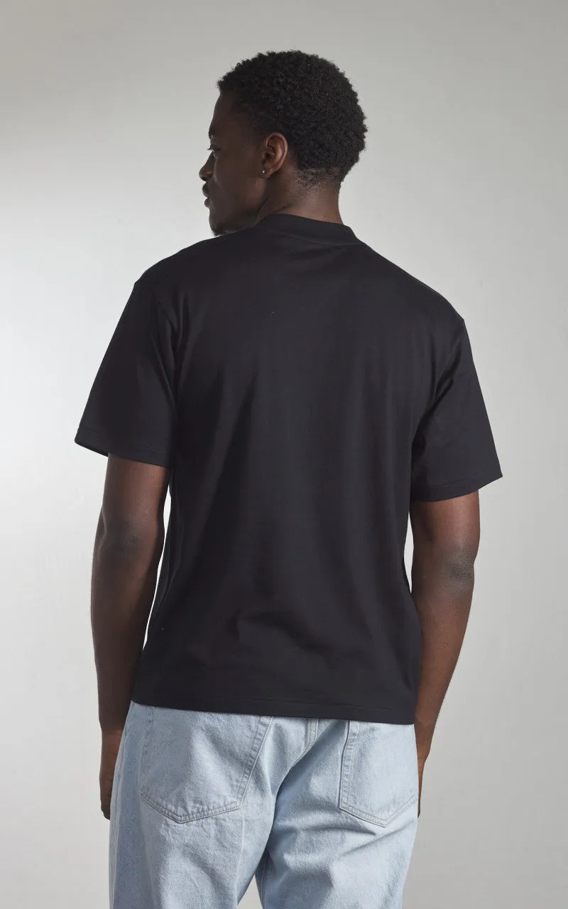 Kaptain Sunshine Suvin Supima Tube Tee Light Black sold by Cultizm product image thumbnail 3