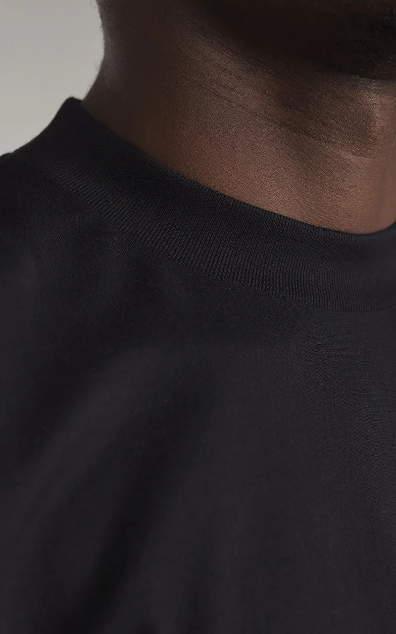 Kaptain Sunshine Suvin Supima Tube Tee Light Black sold by Cultizm product image thumbnail 4