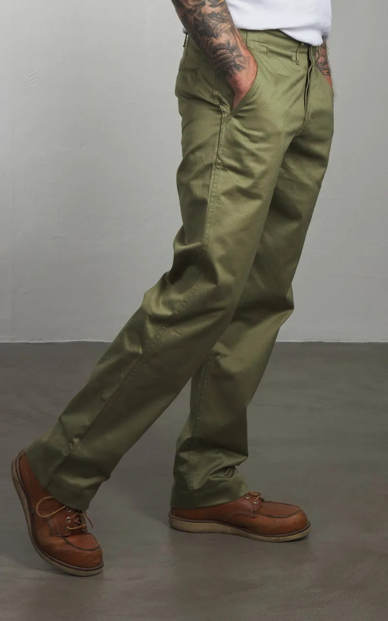 Warehouse & Co. Lot 1082 West Point Basic Chino Green sold by Cultizm product image thumbnail 4