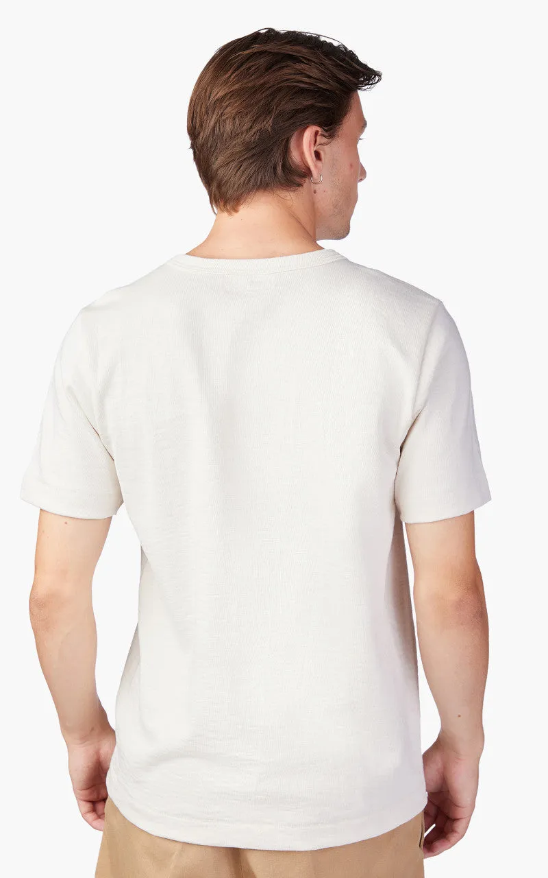 Merz b. Schwanen 2S14 Crew Neck Tee Nature sold by Cultizm product image thumbnail 5