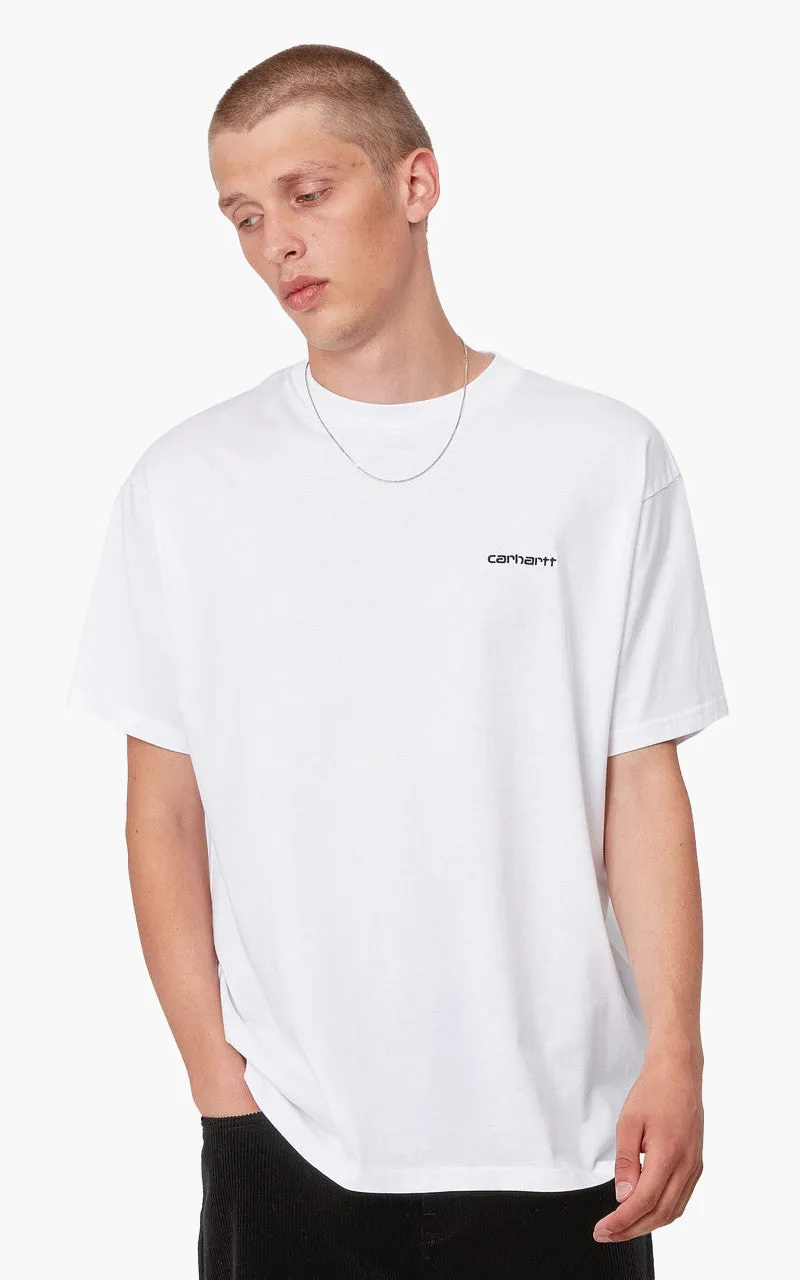 Carhartt WIP S/S Script Embroidery T-Shirt White/Black sold by Cultizm product image thumbnail 5