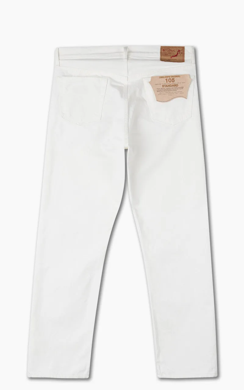 OrSlow Standard Fit Jeans 105 White sold by Cultizm product image thumbnail 3