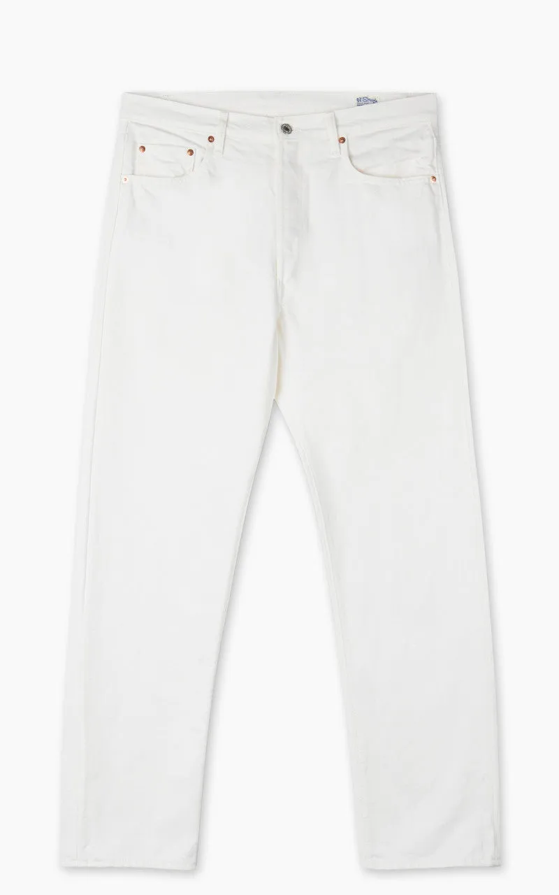 OrSlow Standard Fit Jeans 105 White sold by Cultizm