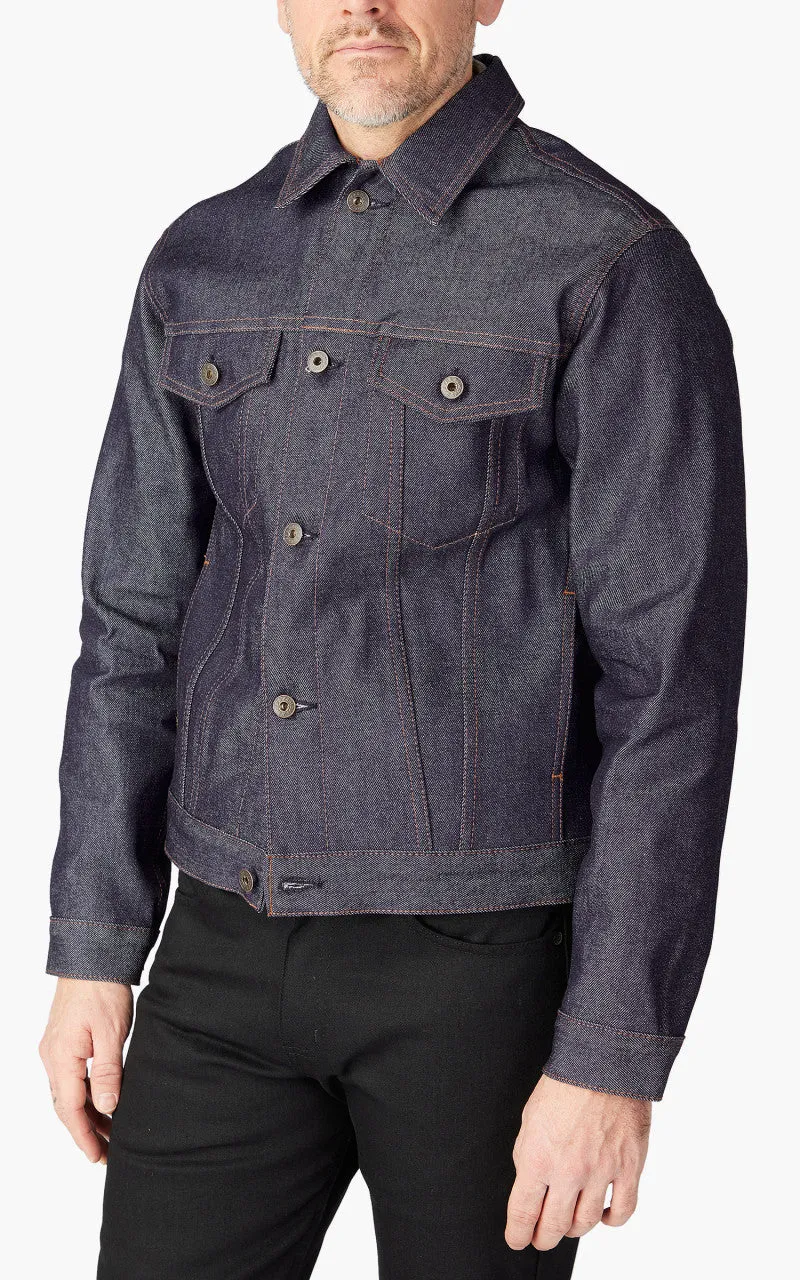 Naked & Famous Denim Denim Jacket Natural Indigo Selvedge Blue 12.5oz sold by Cultizm product image thumbnail 4