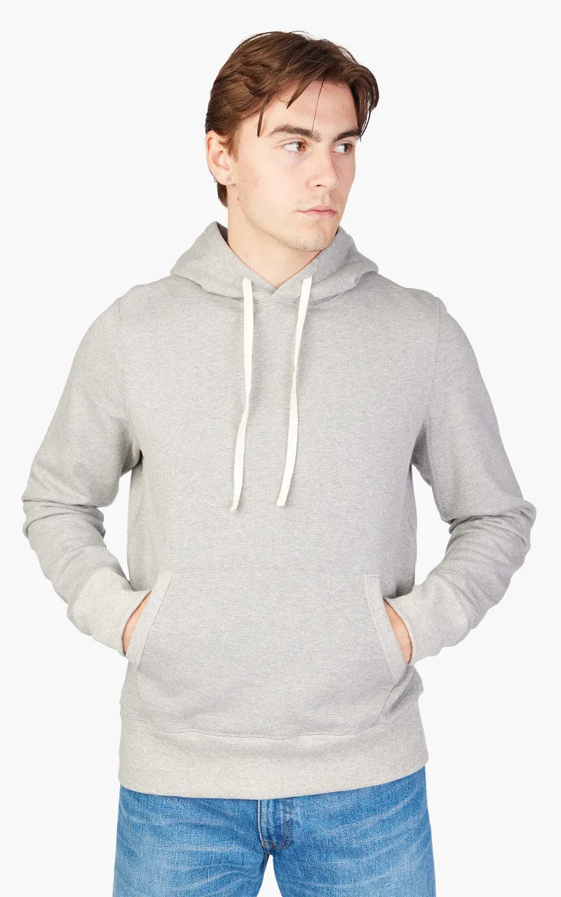 Merz b. Schwanen 382 Hooded Sweater Grey Melange sold by Cultizm product image thumbnail 4