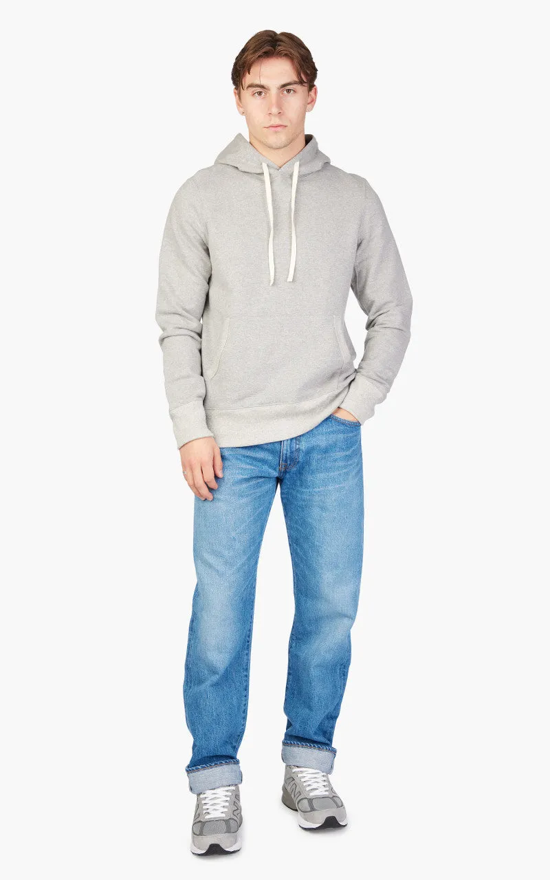 Merz b. Schwanen 382 Hooded Sweater Grey Melange sold by Cultizm product image thumbnail 2