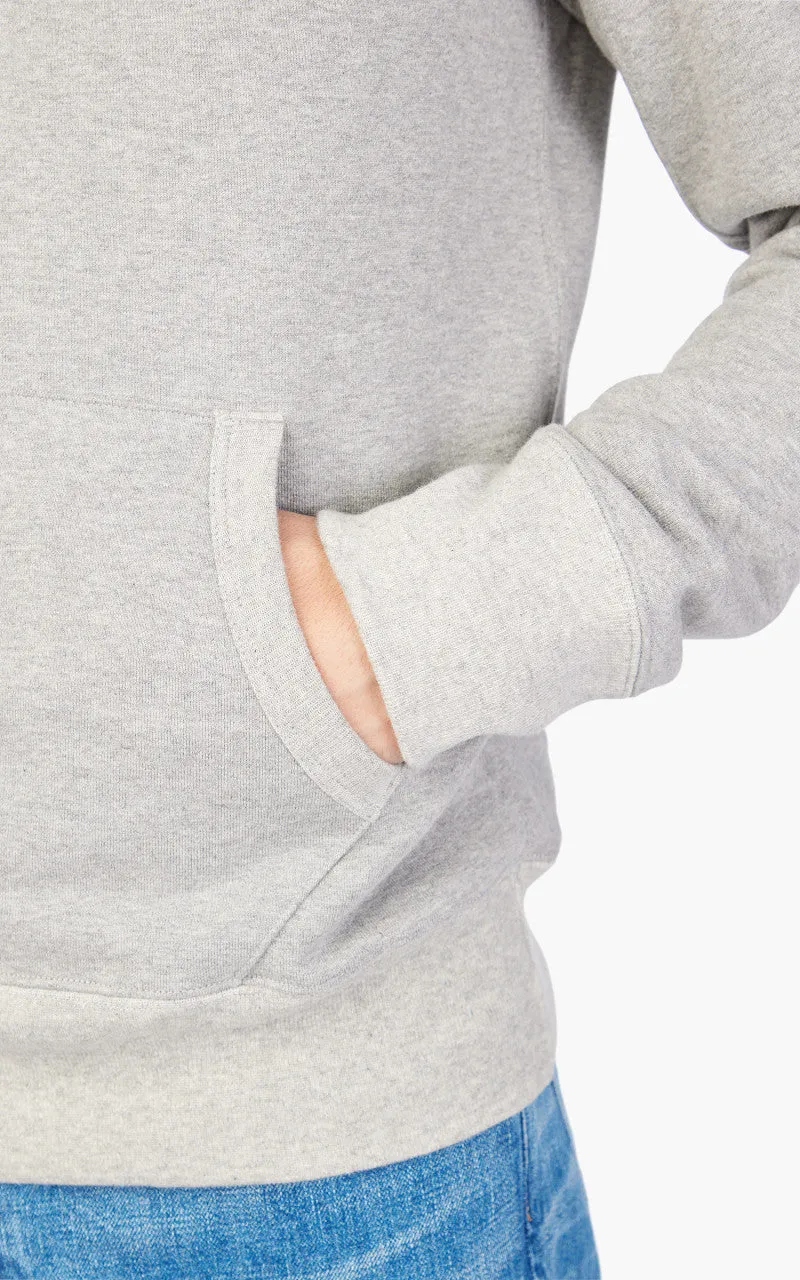 Merz b. Schwanen 382 Hooded Sweater Grey Melange sold by Cultizm product image thumbnail 5