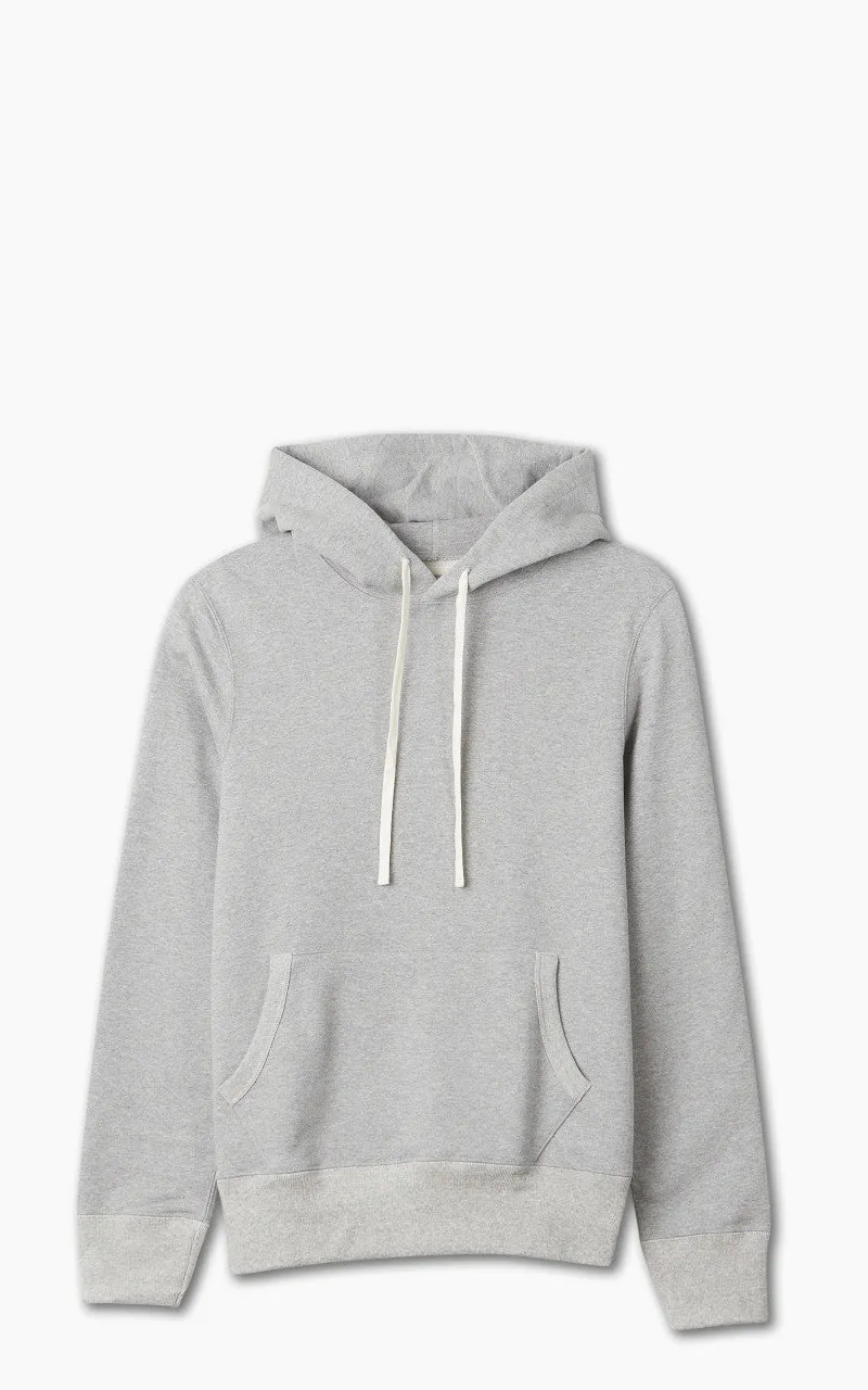 Merz b. Schwanen 382 Hooded Sweater Grey Melange sold by Cultizm