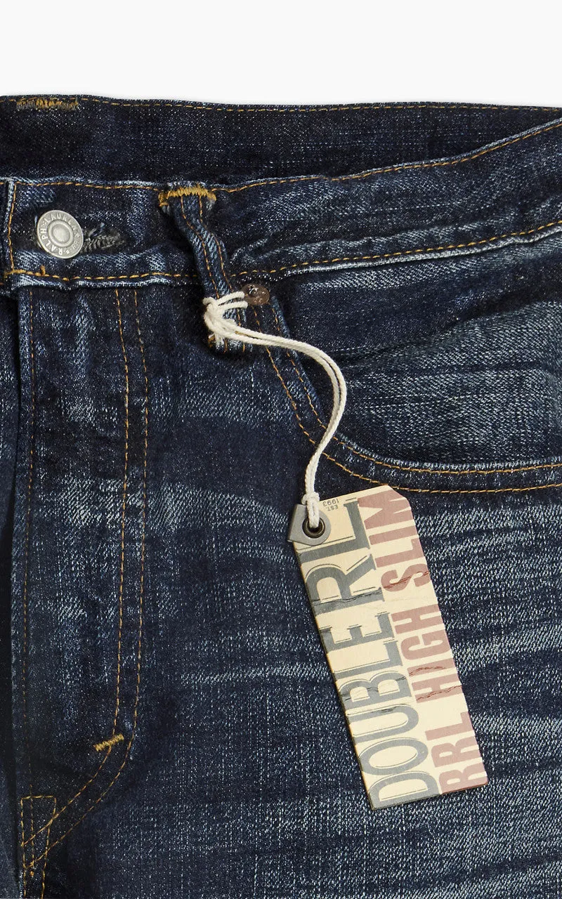 RRL High Slim Selvedge Jean Bayview Wash sold by Cultizm product image thumbnail 5