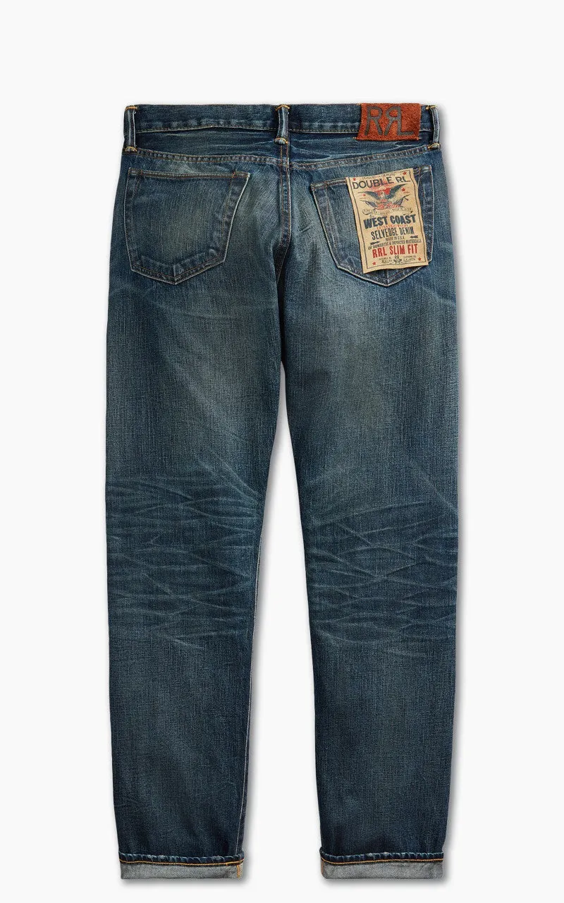 RRL Slim Fit Selvedge Jean Ridgecrest Wash sold by Cultizm product image thumbnail 3