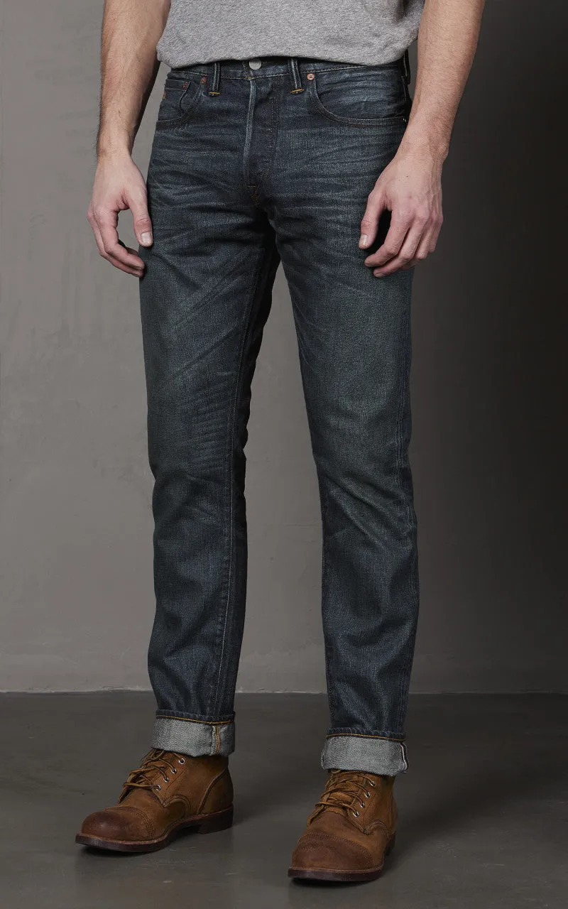 RRL Slim Fit Selvedge Jean Ridgecrest Wash sold by Cultizm product image thumbnail 4