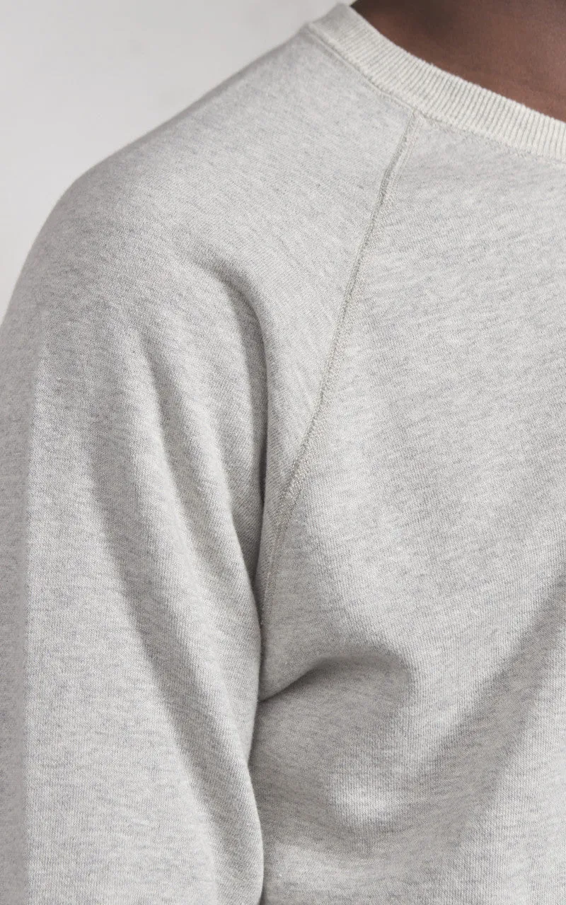 Warehouse & Co. Lot 461 Plain Sweatshirt Heather Grey sold by Cultizm product image thumbnail 3