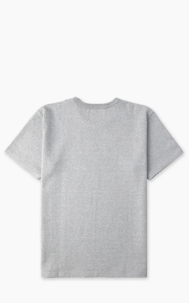 Wonder Looper Double Heavyweight Crewneck T-Shirt Heather Grey sold by Cultizm product image thumbnail 3