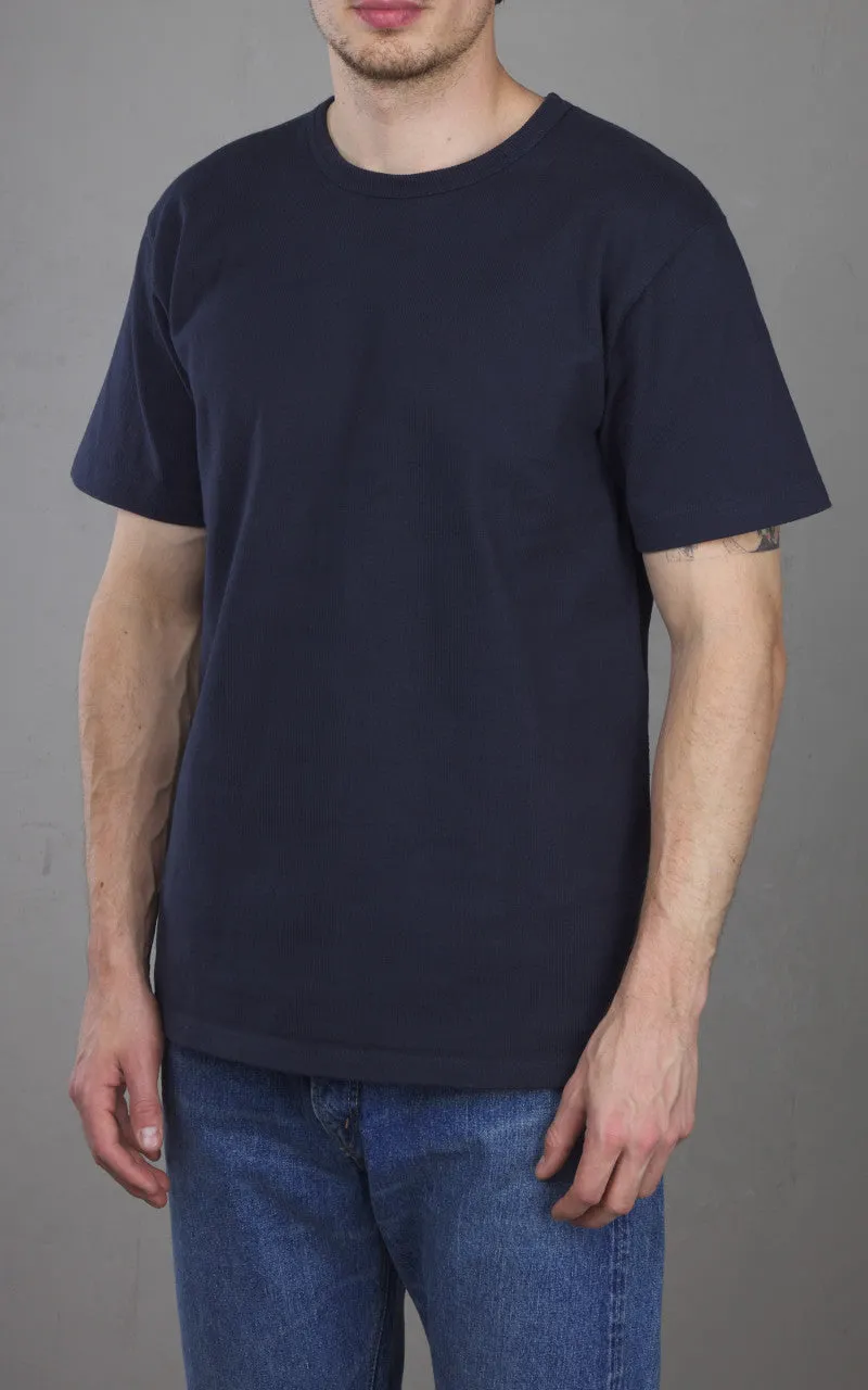 Wonder Looper Double Heavyweight Crewneck T-Shirt Navy sold by Cultizm product image thumbnail 4