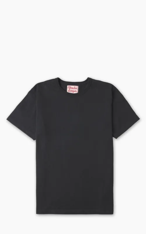 Wonder Looper Double Heavyweight Crewneck T-Shirt Black sold by Cultizm