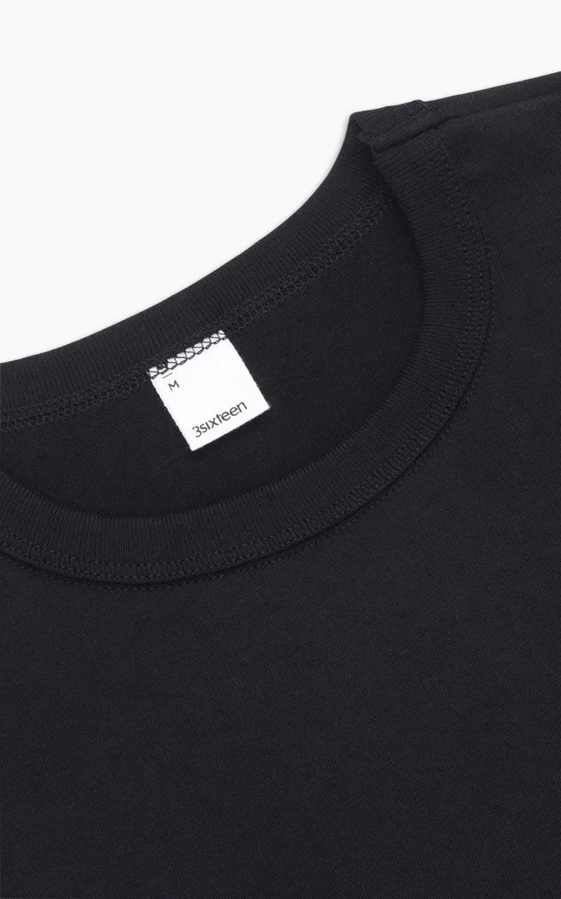 3sixteen Heavyweight Pocket T-Shirt 2 Pack Black sold by Cultizm product image thumbnail 4
