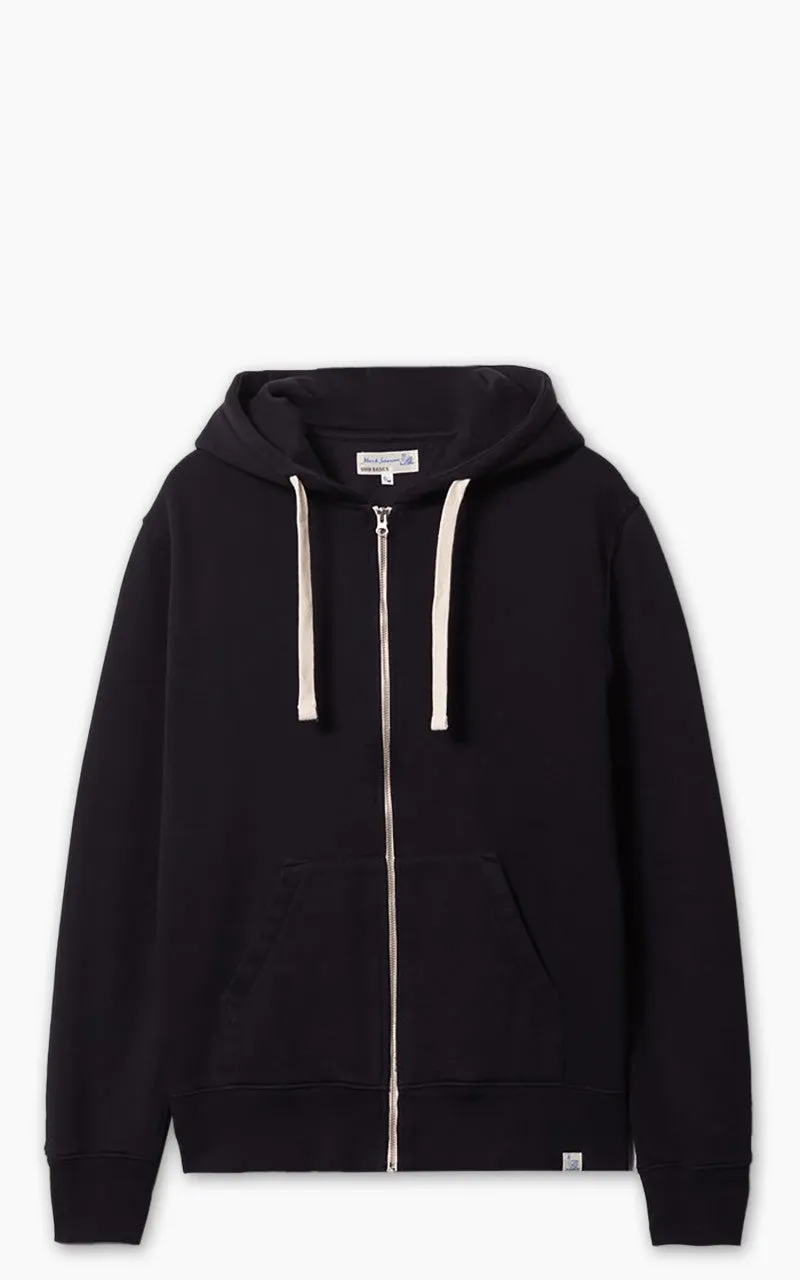 Merz b. Schwanen HDJKT02 Hooded Zip Jacket Charcoal sold by Cultizm