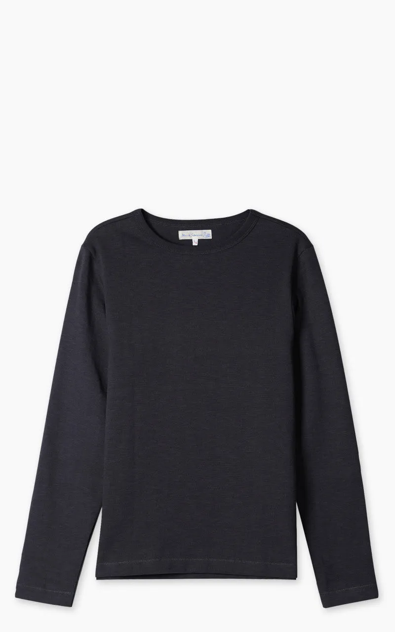 Merz b. Schwanen 2S18 Heavyweight Longsleeve Charcoal sold by Cultizm