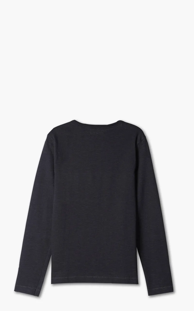 Merz b. Schwanen 2S18 Heavyweight Longsleeve Charcoal sold by Cultizm product image thumbnail 4