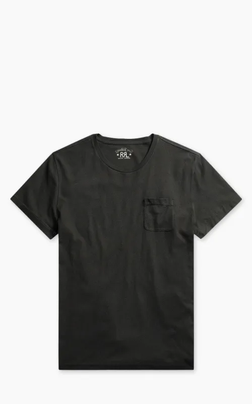 RRL Tube Pocket Tee Black sold by Cultizm