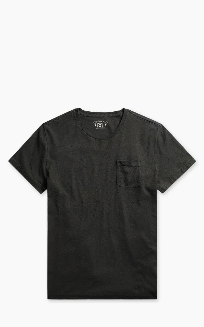 RRL Tube Pocket Tee Black sold by Cultizm